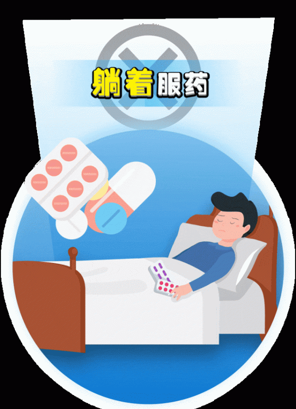 蔚莱策略 注意！不要躺着服药